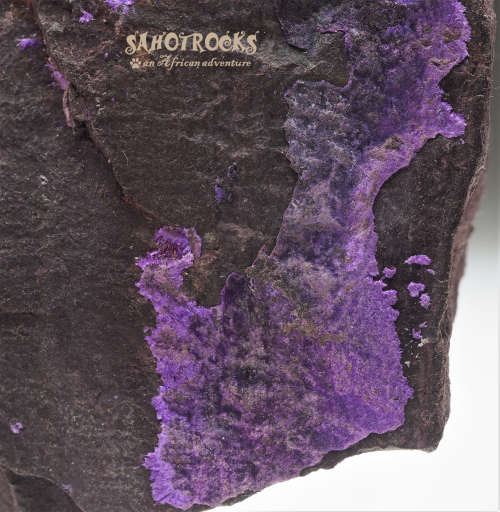 Sugilite fibrous (Cybelene, Luvulite, Royal Azel)- Nchwaning II Mine, Kalahari, South Africa