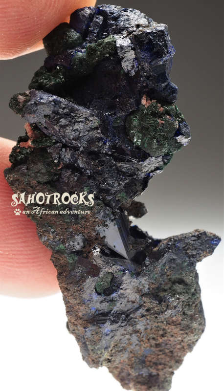 Azurite Malachite - Tsumeb Mine, Namibia