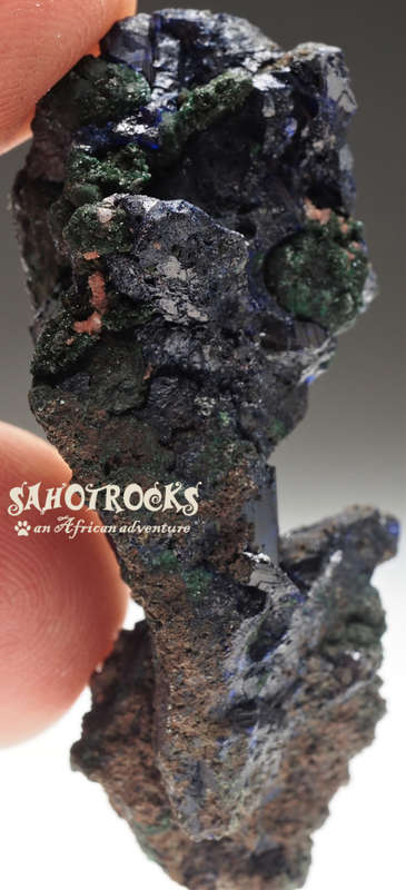 Azurite Malachite - Tsumeb Mine, Namibia