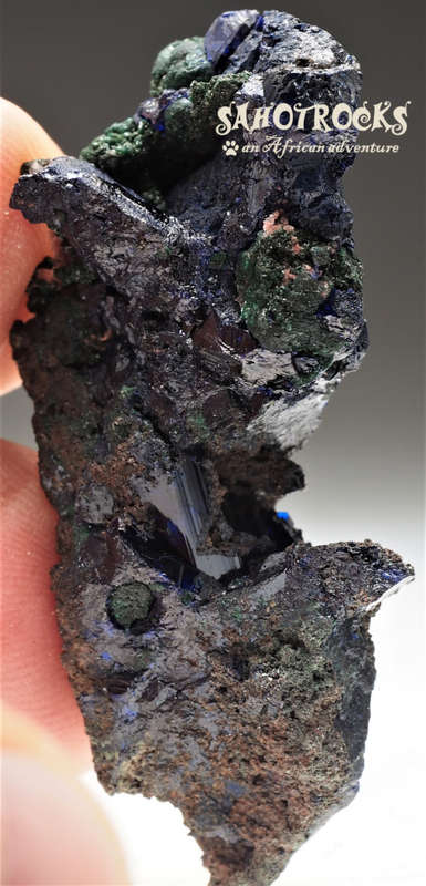 Azurite Malachite - Tsumeb Mine, Namibia