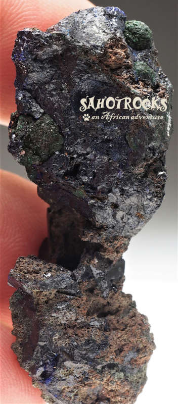Azurite Malachite - Tsumeb Mine, Namibia
