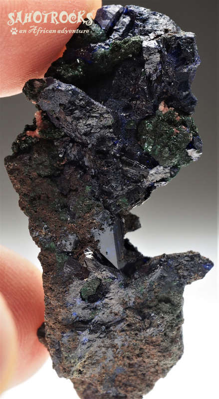 Azurite Malachite - Tsumeb Mine, Namibia