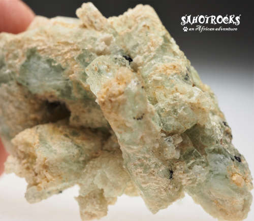 Tourmaline Opal-AN Goethite, Smokey Quartz, K-Feldspar - Erongo Mountain, Namibia