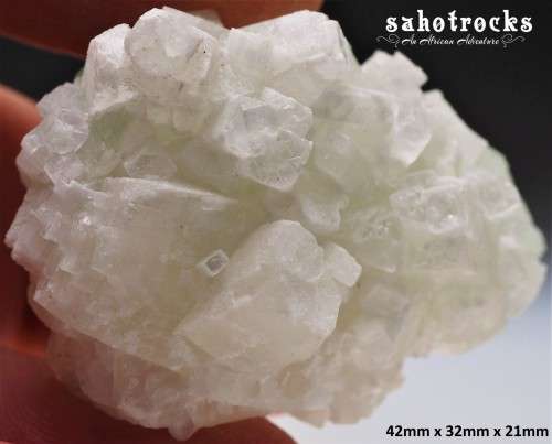 Apophyllite Prehnite - Gobobosep Region, Namibia