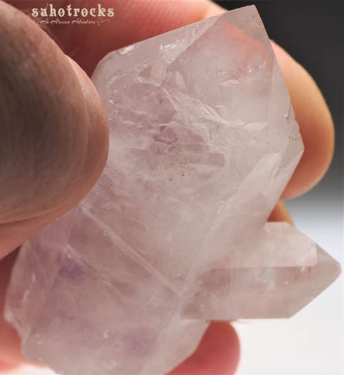 Brandberg Quartz Crystal - Amethyst included - Gobobosep, Namibia
