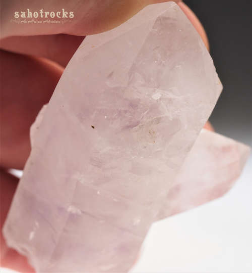 Brandberg Quartz Crystal - Amethyst included - Gobobosep, Namibia