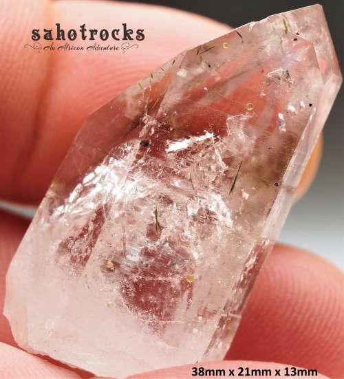 Brandberg Quartz Crystal - Gobobosep, Namibia
