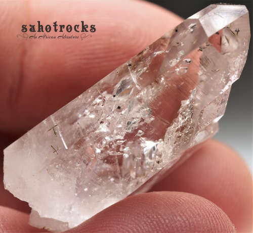 Brandberg Quartz Crystal - Gobobosep, Namibia