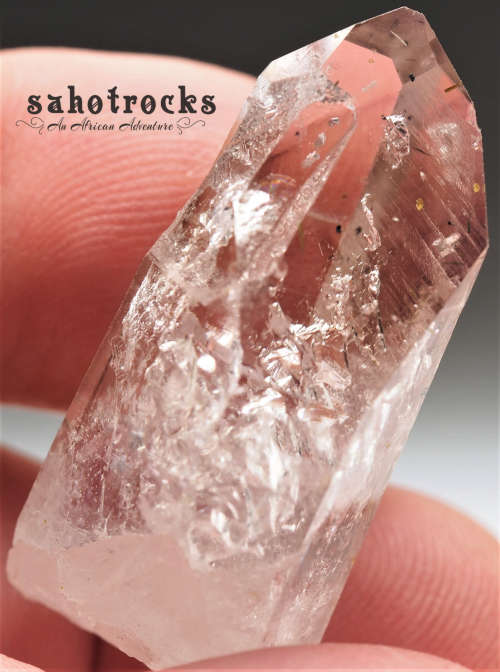 Brandberg Quartz Crystal - Gobobosep, Namibia