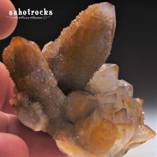 Goethite coated spirit quartz - Boekenhouthoek deposit, South Africa