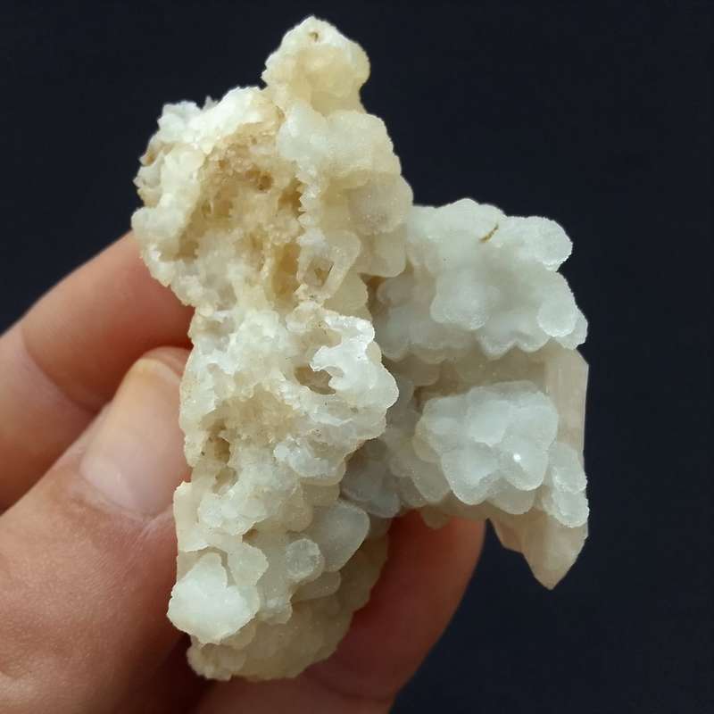 Stilbite Chalcedony, Botryoidal, grape agate nodules - Pune, India 43 grams