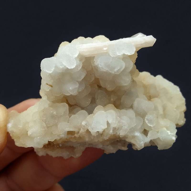 Stilbite Chalcedony, Botryoidal, grape agate nodules - Pune, India 43 grams