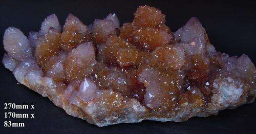 Boekenhouthoek cactus quartz crystal cluster-south africa-2779g