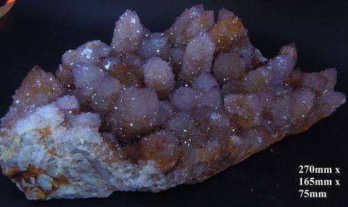 Boekenhouthoek cactus quartz crystal cluster-south africa-2928g