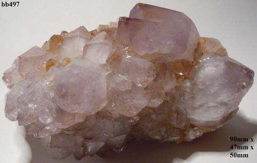 Boekenhouthoek cactus quartz crystal cluster-South Africa-214gram