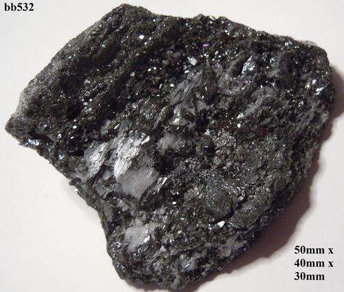Kalahari manganese fields calcite and braunite crystals on matrix-South Africa-85gram