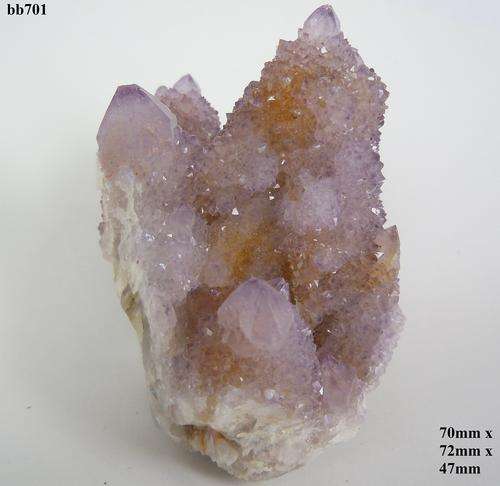 Boekenhouthoek cactus quartz crystal cluster-South Africa-220gram