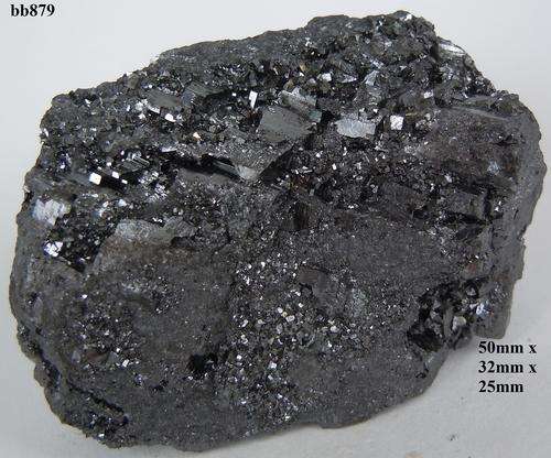 Kalahari manganese fields braunite crystals on matrix-South Africa-101gram