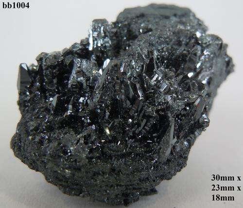 Kalahari manganese fields hematite crystals on matrix-South Africa-22gram