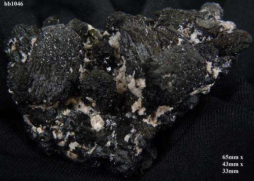 Erongo region schorl tourmaline crystals on matrix-Namibia-80gram