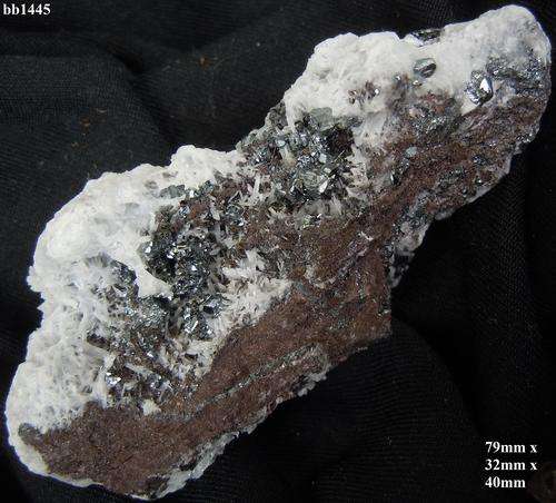 Kalahari manganese fields hematite and celestine crystals on matrix-South Africa-100gram