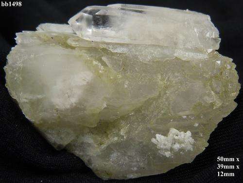 Orange river quartz crystal cluster-South Africa-21gram