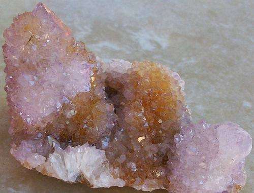 Boekenhoutshoek quartz crystal cluster-rsa-52g