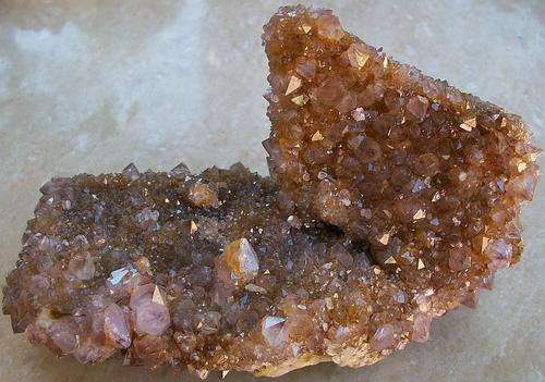 Boekenhoutshoek quartz crystals on matrix-south africa-727g