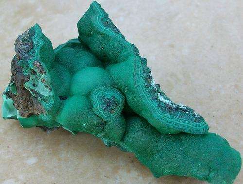 Katanga malachite crystal cluster-drc-70g