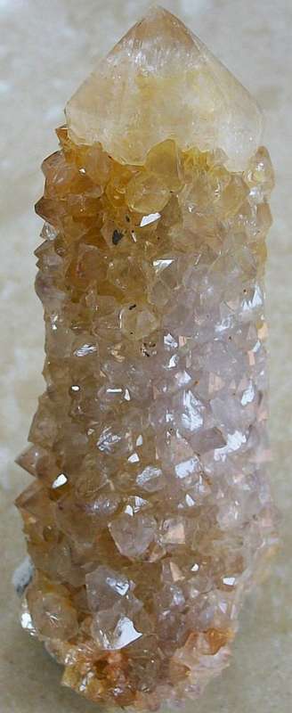 Boekenhoutshoek quartz crystal cluster-south africa-74g