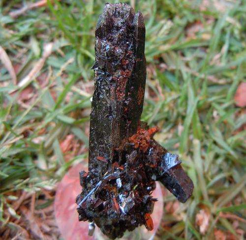 Zomba plateau aegerine crystal cluster-malawi-22g