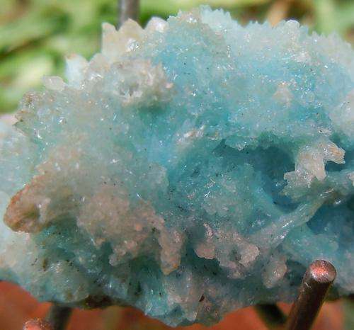 Yunnan province hemimorphite crystal cluster-china-13g