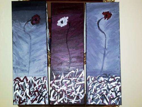 3 piece Abstract Canvas