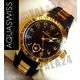 AQUASWISS Men's 18k GOLD Trax Swiss Watch