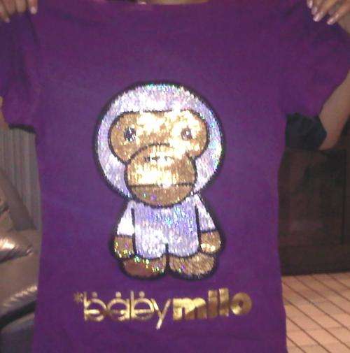 Baby milo ladies t-shirt