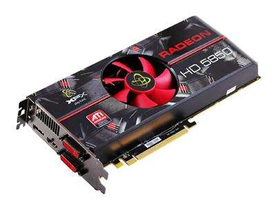 XFX ATI HD 5850 graphics card