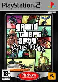Grand Theft Auto: San Andreas - Platinum (PS2)
