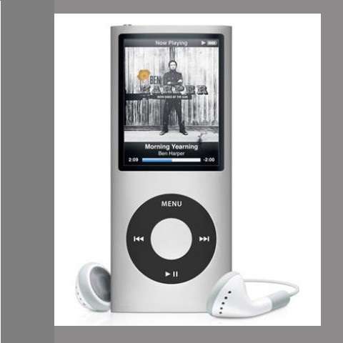 New Silver 1.8TFT 2GB MP3/ MP4 Player