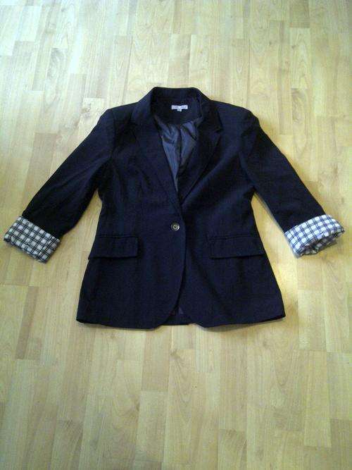 Black Boyfriend Blazer Size 38