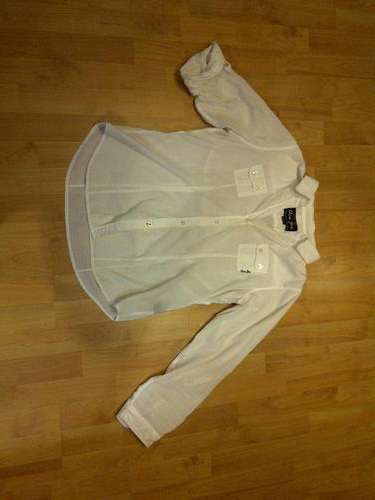 White Aca Joe Shirt Size XL