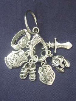 Armour of God Keyring- Christian Jewellery