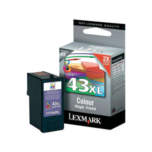 Lexmark 43XL Colour Ink Cartridge