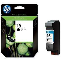 HP 15 Black Ink Cartridge