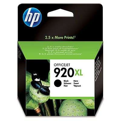 HP 920XL BLACK INK CARTRIDGE