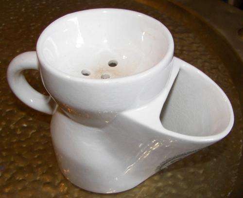 **REDUCED**PORTMEIRION~SHAVING MUG~DESIGNED BY SUSAN WILLIAMS-ELLIS~STOKE~MADE IN ENGLAND