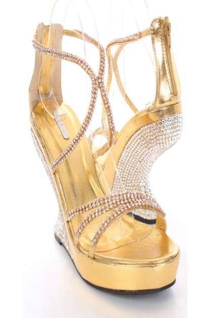 gold wedges platform