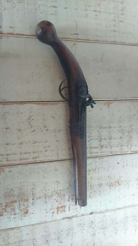 Replica of old rifle