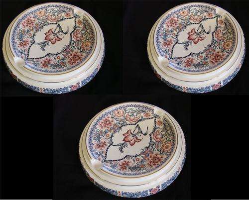 Imari Porcelain Ashtrays by THE ORIGINAL STAFFORDSHIRE