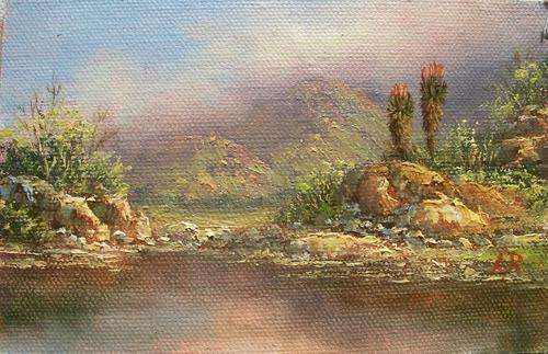 Miniatures/S.A.Scenes- Artist -Louise Repsold-6/4"