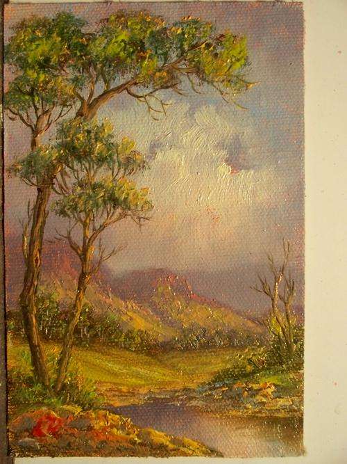 Miniatures/S.A.Scenes- Artist -Louise Repsold-6/4"